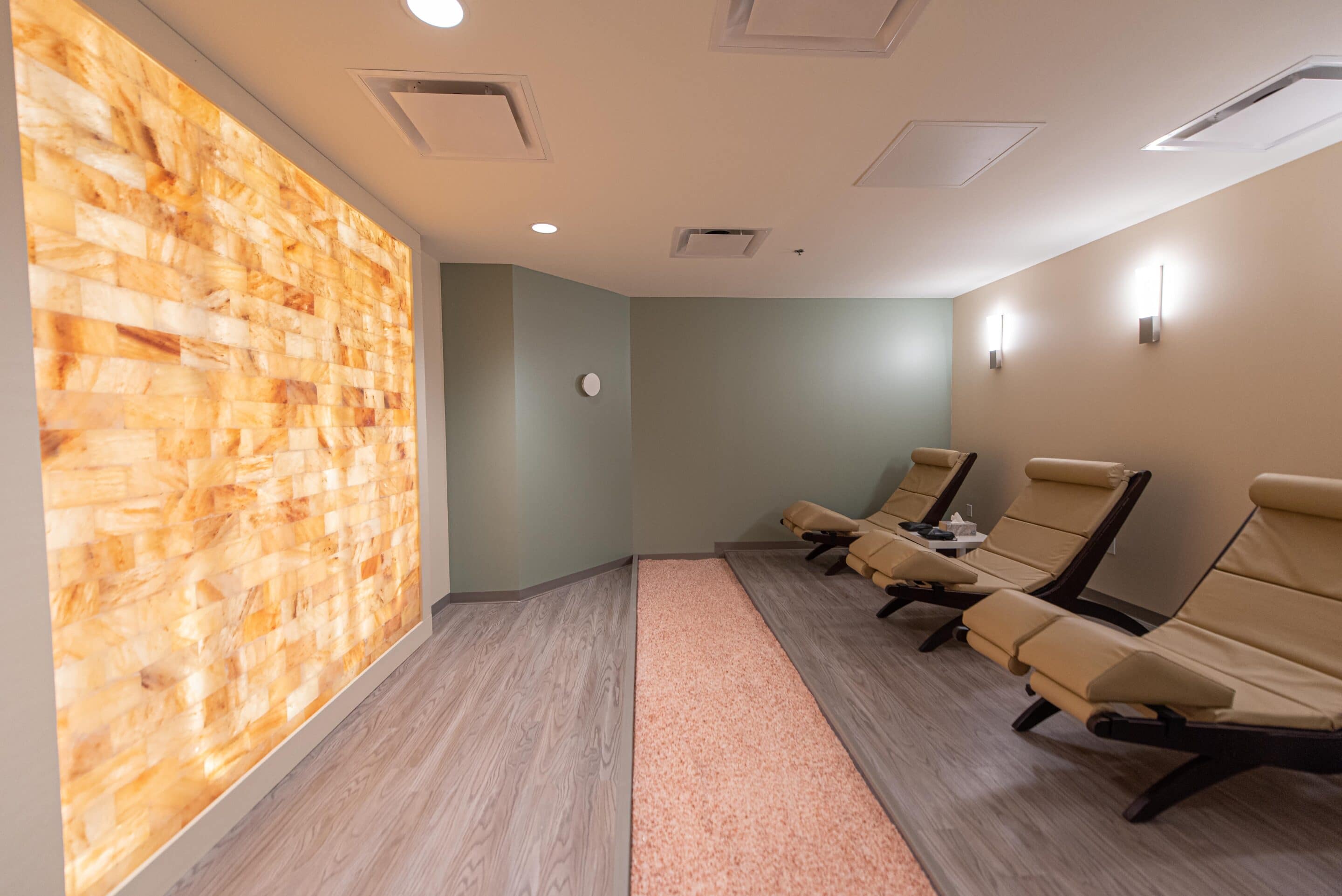 Dry salt therapy spa in West Little Rock.
